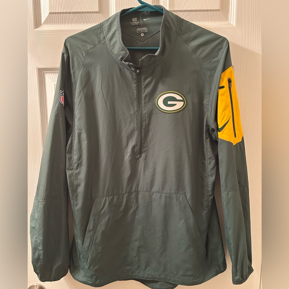 NFL Onfield Apparel Green Bay Packers Windbreaker Jacket